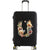 Damen Hartschalenreisekoffer mit floralem Initial-Design Brehn