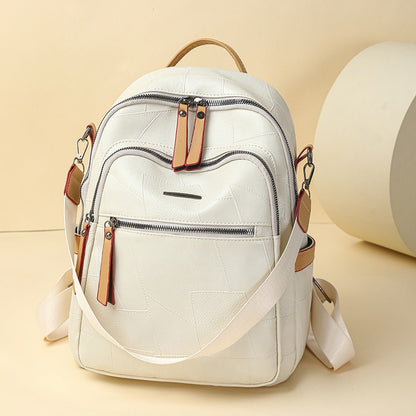 Vielseitiger multifunktionaler Leder Rucksack Brehn