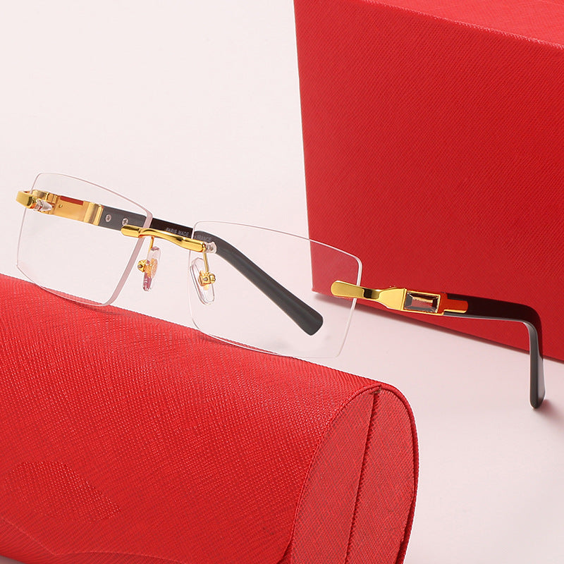 Damen modische Rechteck Sonnenbrille Brehn