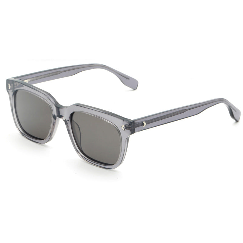 Damen modische oversized Sonnenbrille mit innovativem Kunststoffgestell Brehn