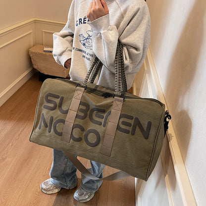 Langlebiges Canvas-Reise-Duffelbag Brehn
