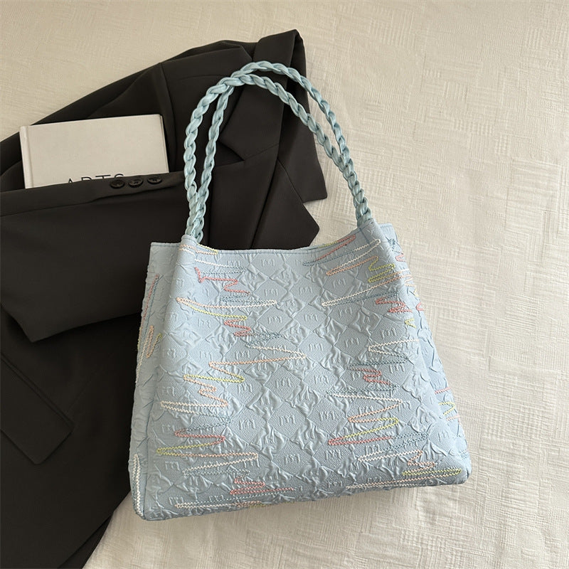Gepolsterte dekorative Schultertasche Brehn