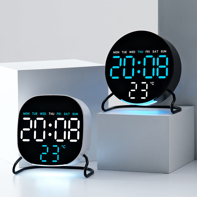 Digitaler Multifunktionswecker mit großer LED-Anzeige Brehn