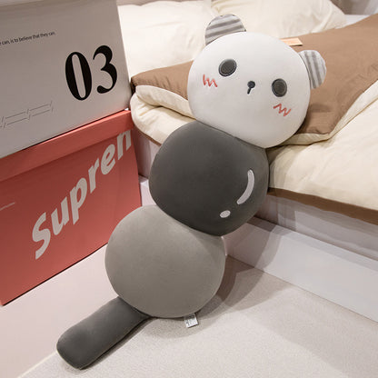 Extraweiches Plüsch-Körperkissen im dangoartigen Frosch-Design