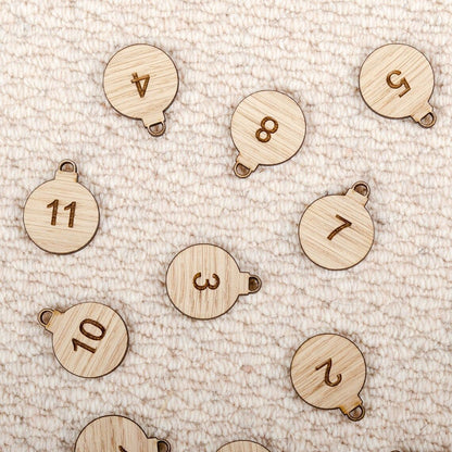 Adventskalender Wandkunst