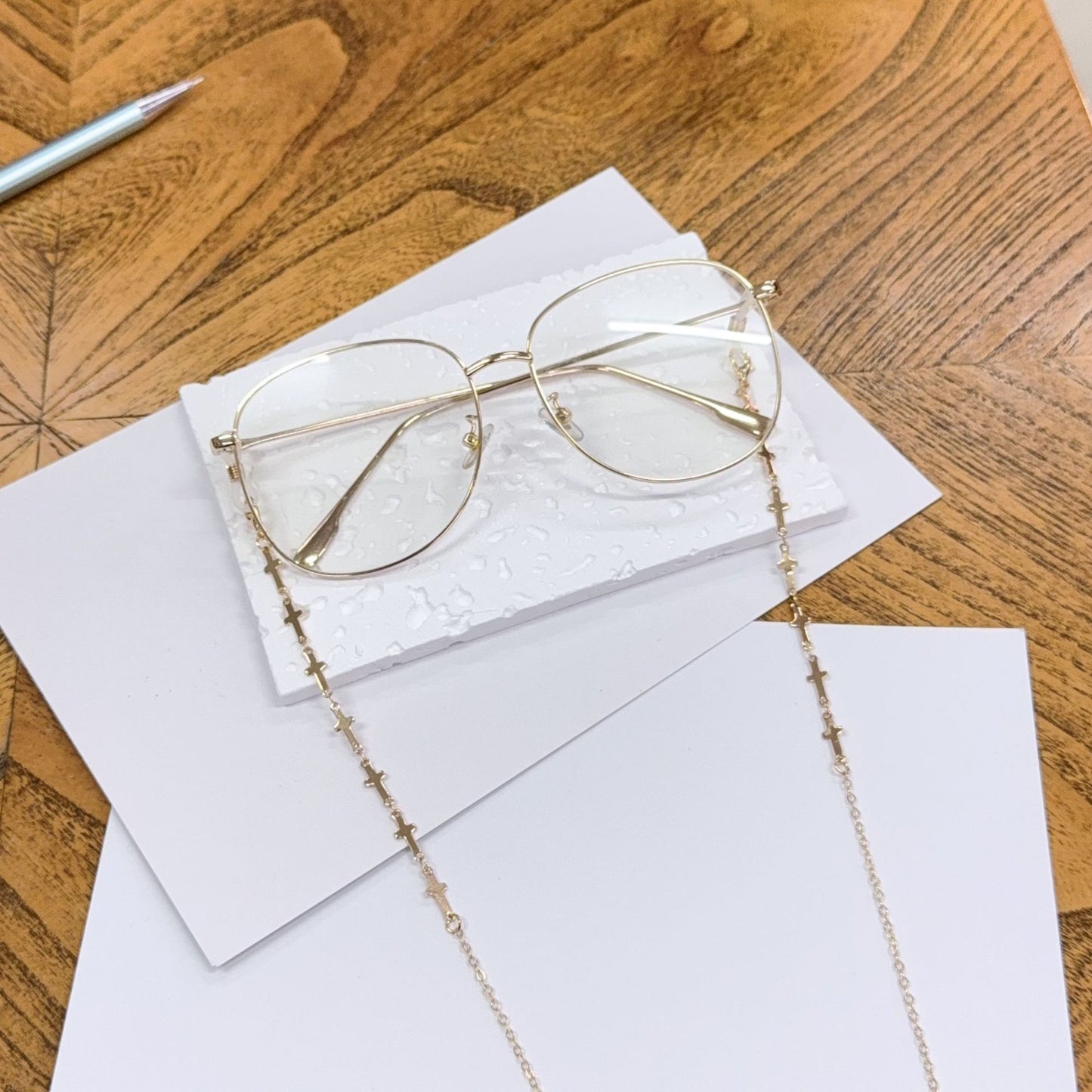 Stylische Kettenhalskette Brehn