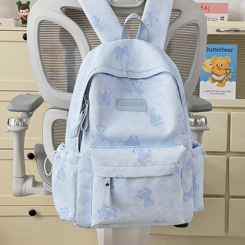Liebliche Blumenmuster-Rucksack