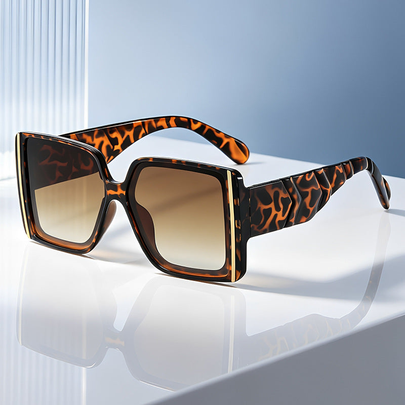 Retro-inspirierte schicke quadratische Sonnenbrille Brehn