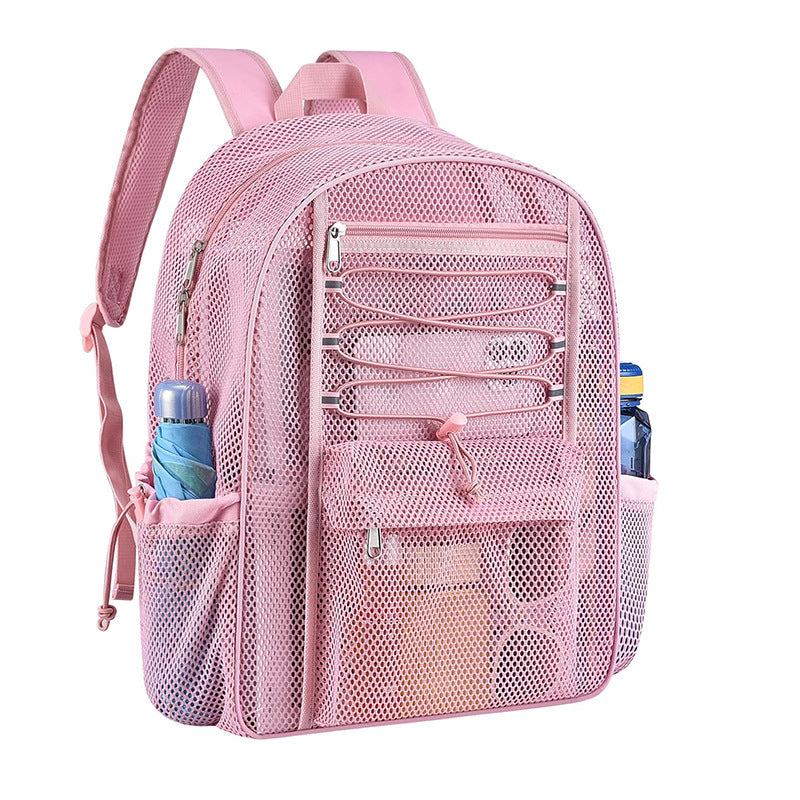 Luftiger Mesh-Rucksack Brehn