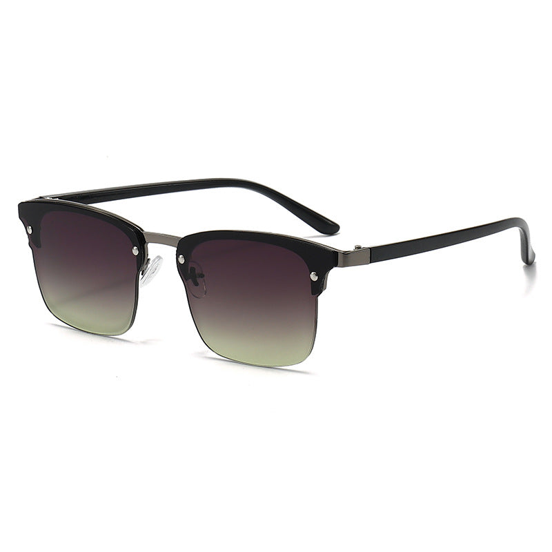 Damen modische quadratische Sonnenbrille mit robustem Rahmen Brehn