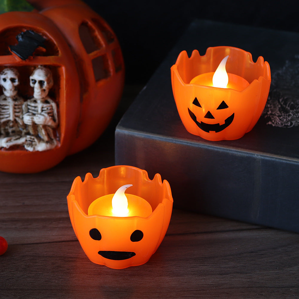 Halloween Kürbis Kerzenhalter Brehn