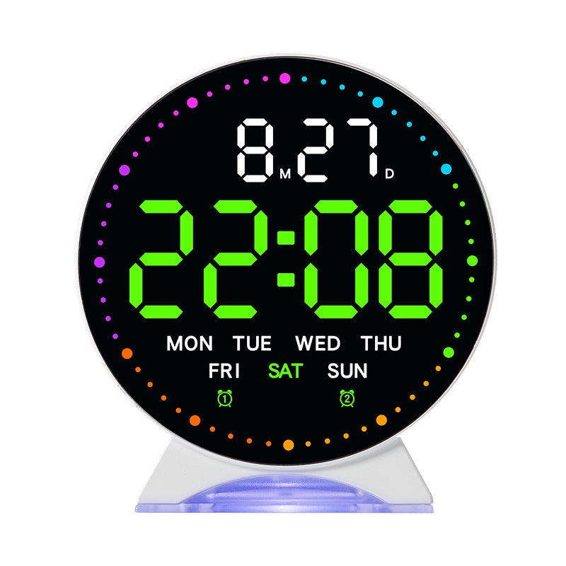 Digitaler Wecker mit Großer Led-Anzeige und Multifunktionalem Display Brehn
