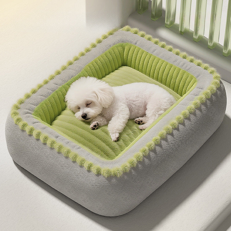 Plüsch Orthopädisches Hundebett