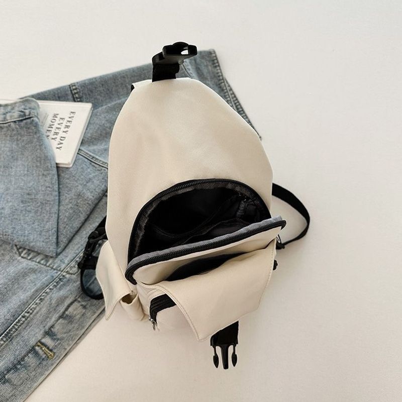 Multi-Pocket Casual Sling Bag Brehn