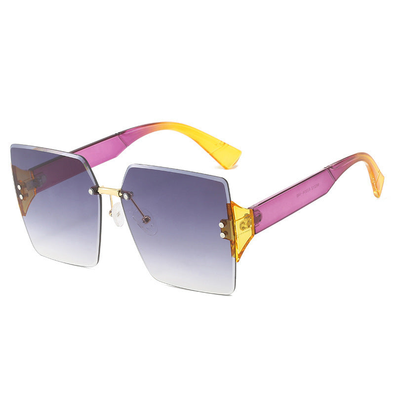 Damen Modische Oversized-Sonnenbrille im exklusiven Schildpatt-Design Brehn