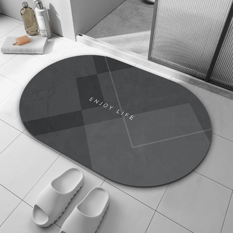 Soft Touch Memory Foam Badematte Brehn