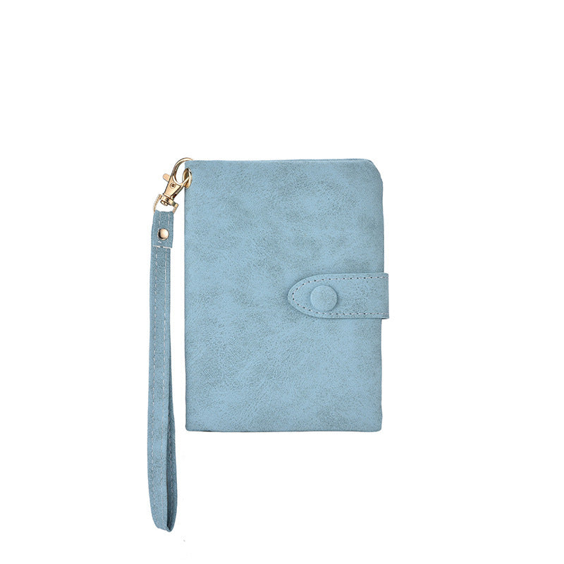 Kompakte Kunstleder Clutch Geldbörse Brehn