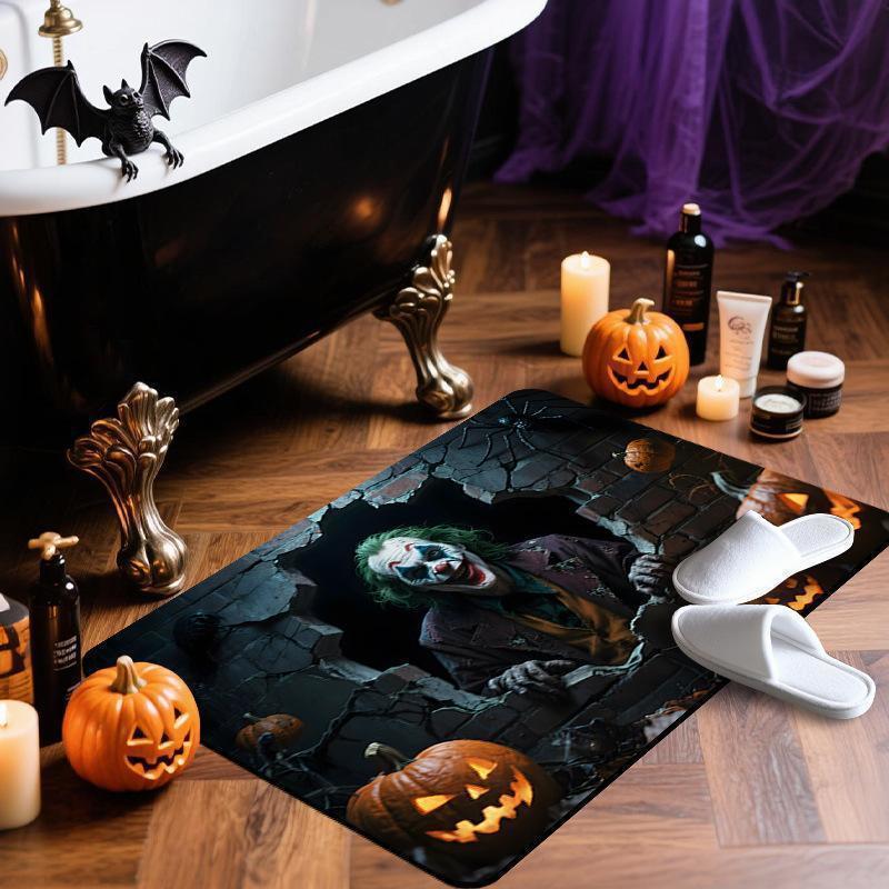 Spooky Horror-Themen Badmatte