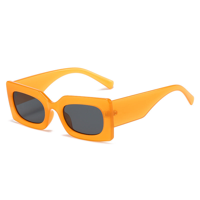 Damen modische Sonnenbrille im kantigen Design Brehn