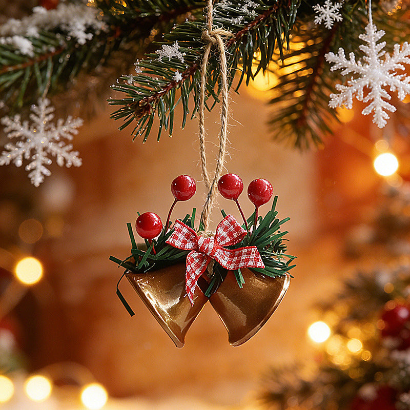 Nostalgische Weihnachtsklingel-Dekoration Brehn