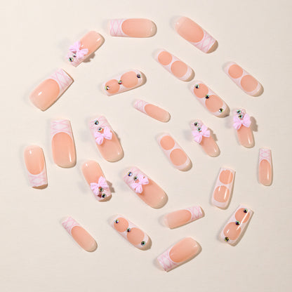Designer Floral Acryl-Nagelerweiterungen Brehn