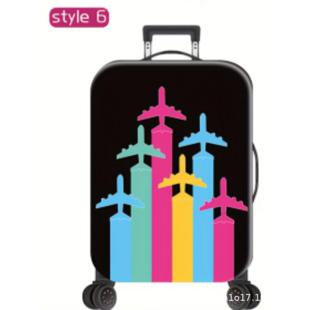 Unisex Hartschalenreisekoffer mit motivierendem Flugzeugdesign Brehn