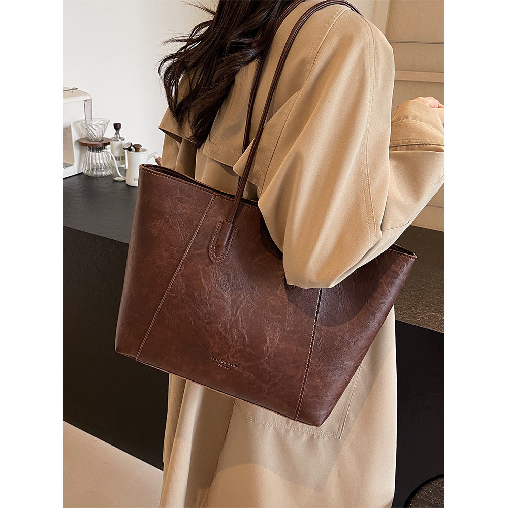Premium Leder Tote Bag Brehn