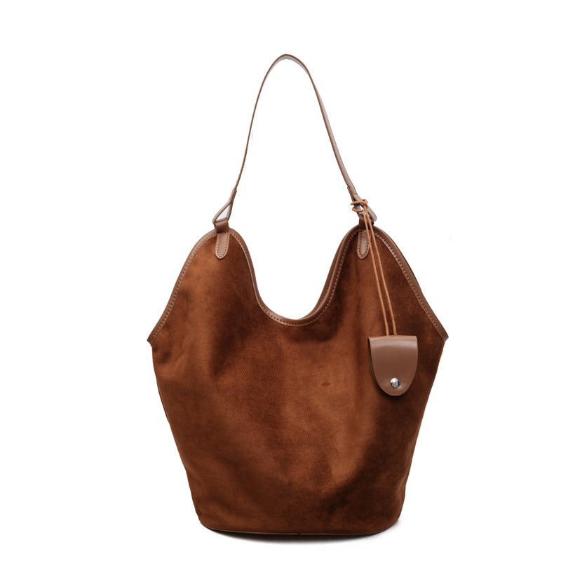 Suede Chic Schlaff Tote Bag Brehn