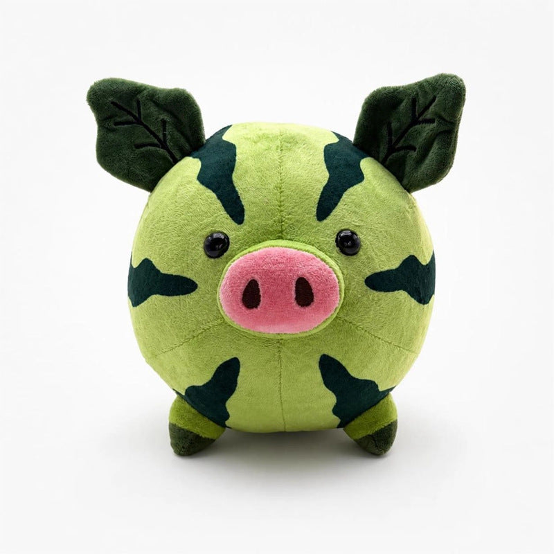 Runder Camouflage Schwein Plüsch Sammlerstück Spielzeug mit blattförmigen Ohren Brehn