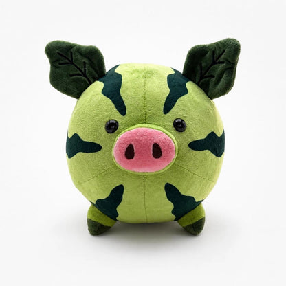 Runder Camouflage Schwein Plüsch Sammlerstück Spielzeug mit blattförmigen Ohren Brehn