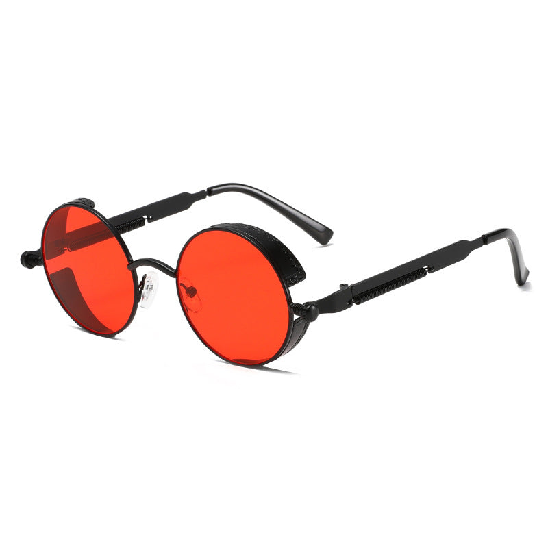 Damen Runde Sonnenbrille mit hochwertigem Metallrahmen Brehn
