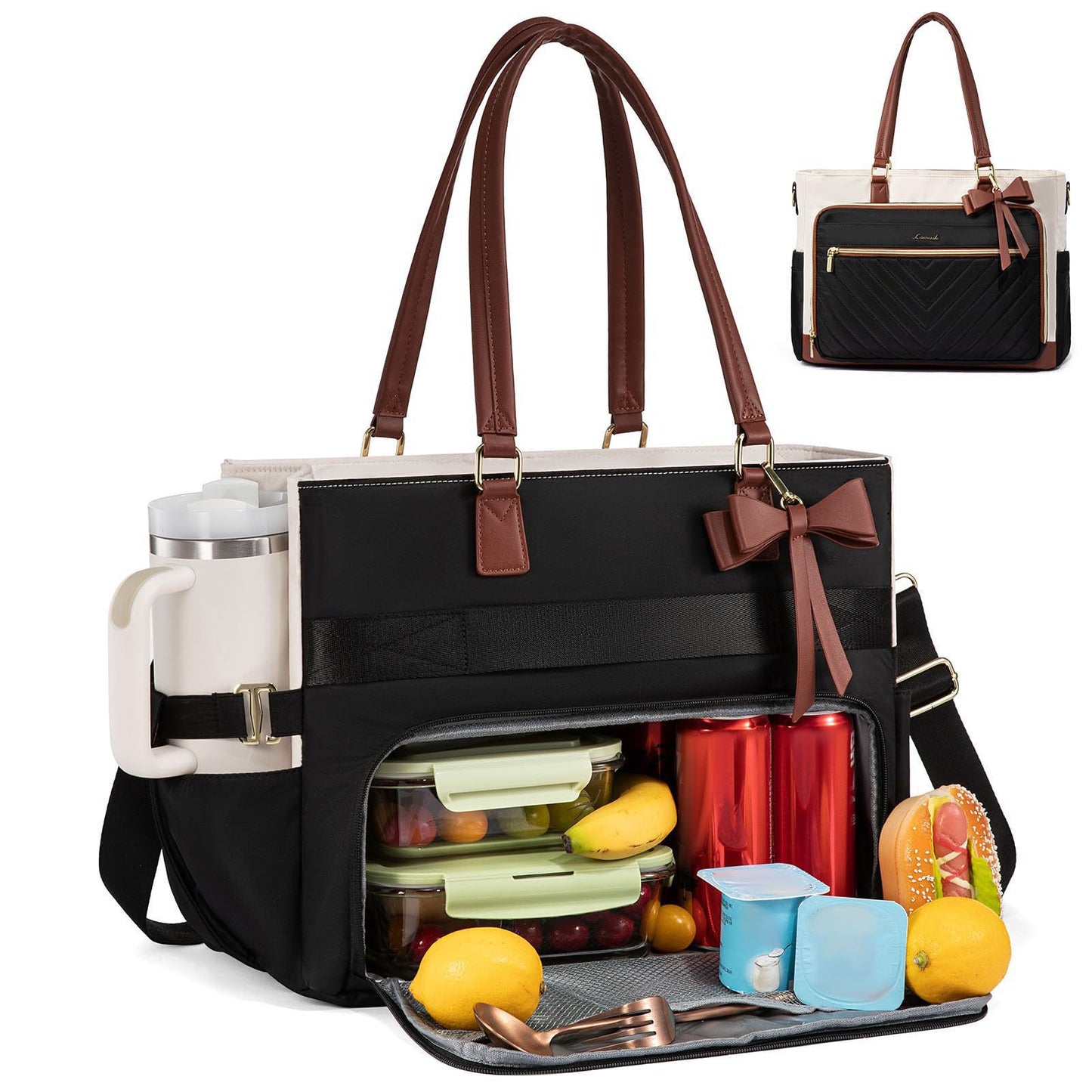 Elegante Multifunktions-Handtasche Brehn