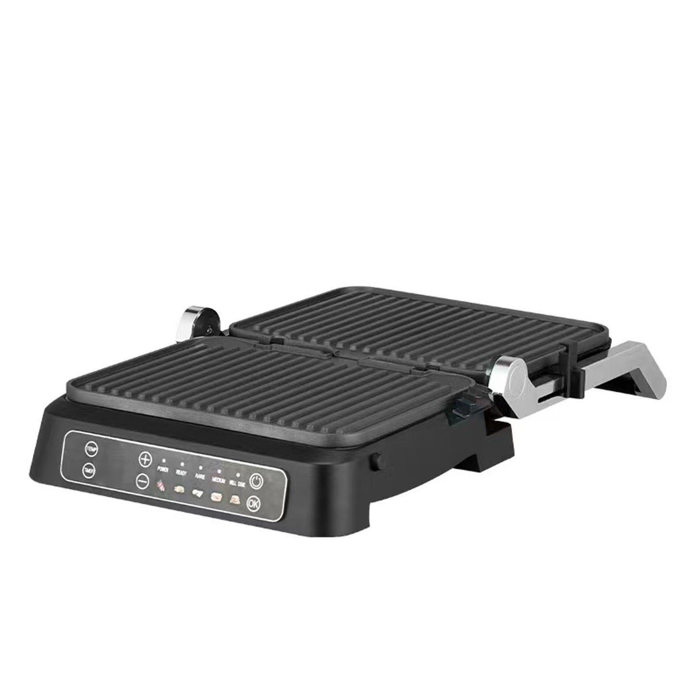 Vielseitige Elektrogrillpresse mit einstellbarer Temperaturkontrolle Brehn