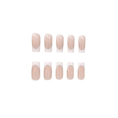 Elegante Französische Tipp-Acryl-Nail-Enhancements Brehn 1789915911