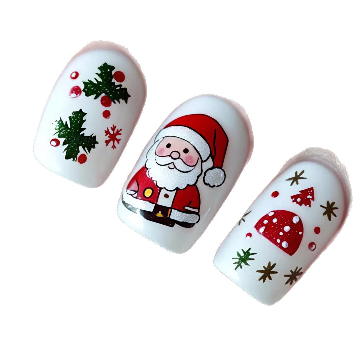 Weihnachtliche Kunstnägel Brehn