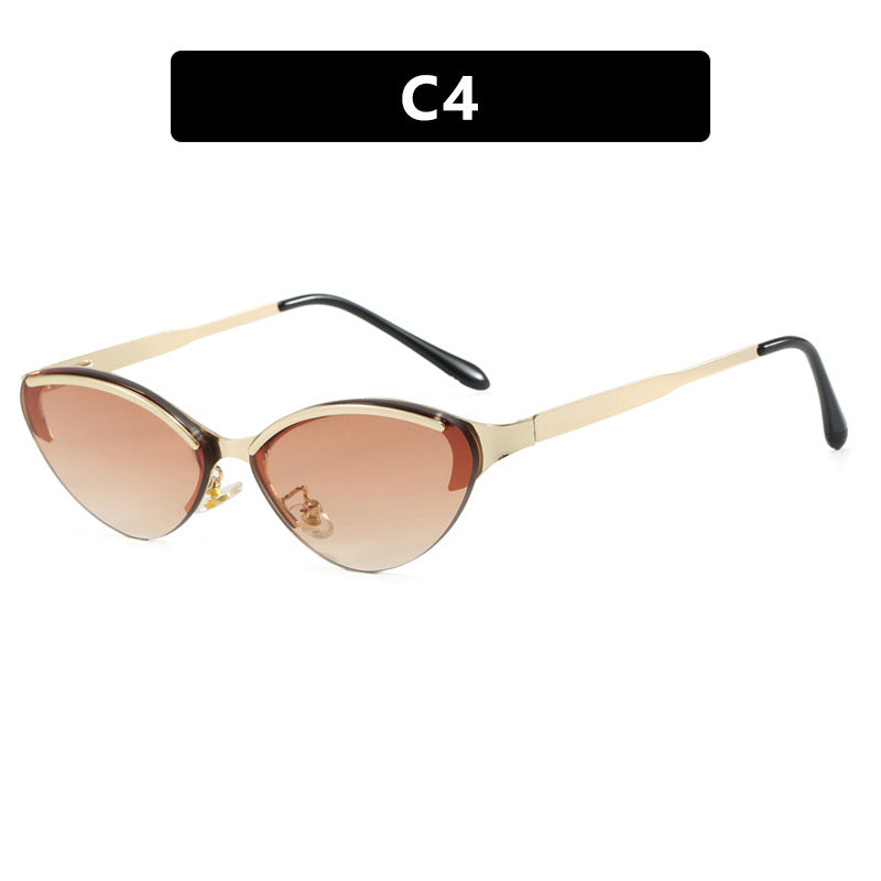 Damen Cat-Eye Sonnenbrille mit elegantem Gestell und UV-Schutz Brehn