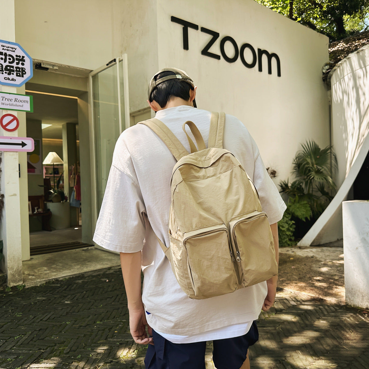 Urbaner Rucksack mit Praktischen Fronttaschen Brehn