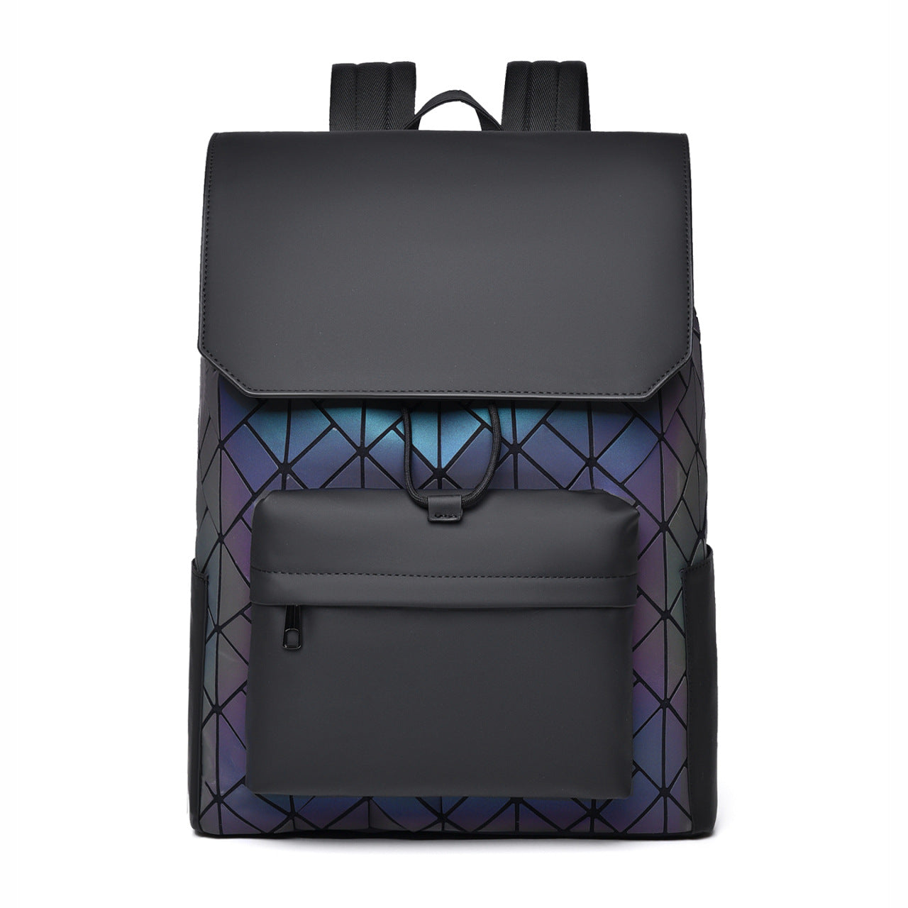 Stylischer geometrischer Muster-Rucksack Brehn