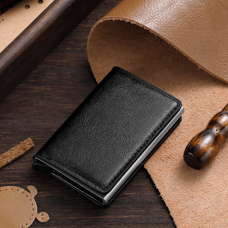 Premium Leder Visitenkartenhalter Brehn