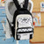 Modischer Rüschentasche Schulrucksack