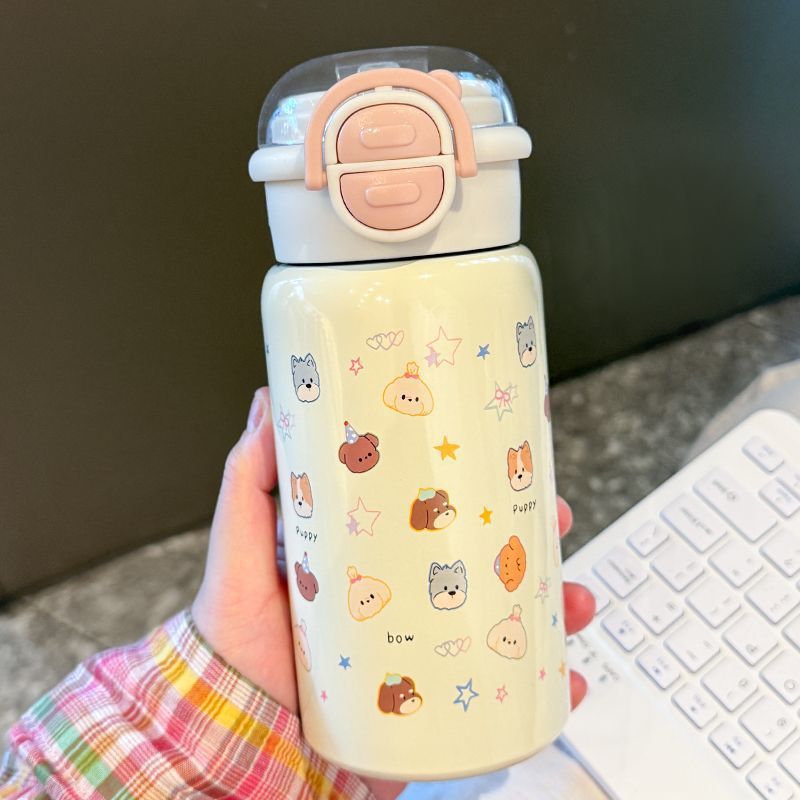 Damen kreative Wasserflasche mit tierischen Motiven Brehn