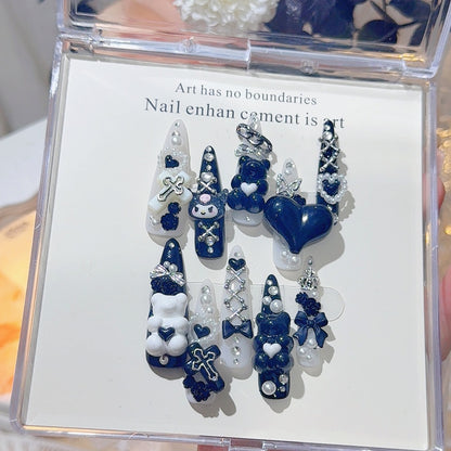 Kreatives 3D-Themen-Nagelset