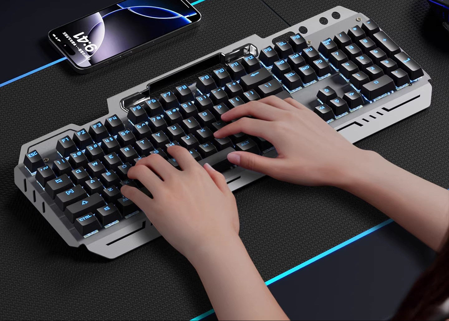 Gaming-Tastatur und Maus Set Brehn