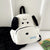 Plüsch-Hundethemen-Mini-Backpack