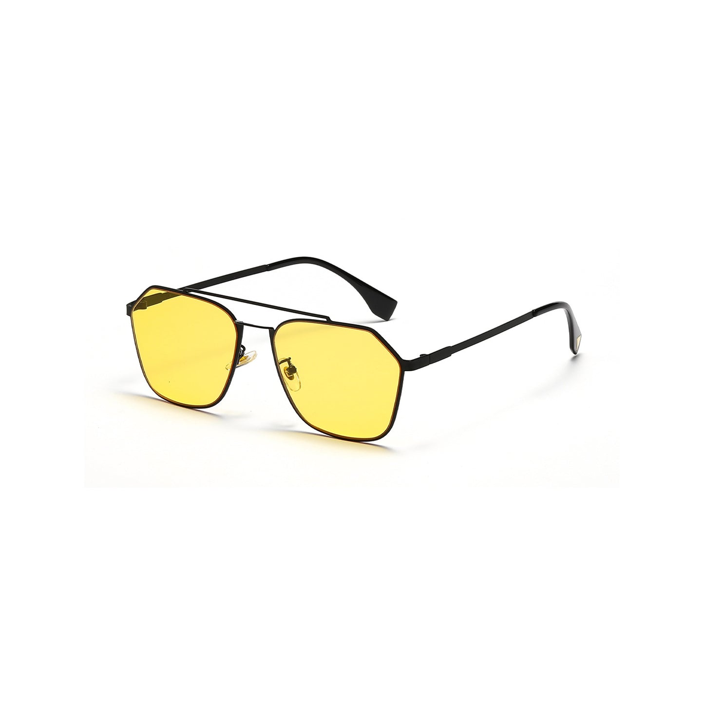 Damen modische Achtkant Sonnenbrille mit UV-Schutz Brehn