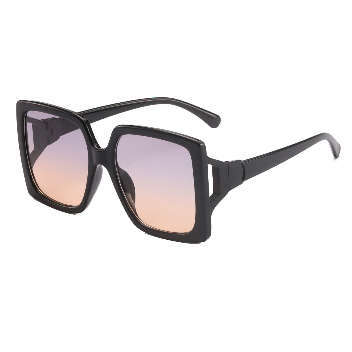 Damen modische oversized Sonnenbrille mit Gradient-Gläsern Brehn