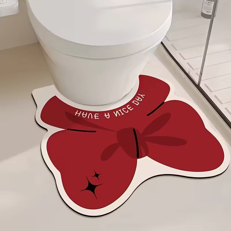 Dekorative Toilettmatte