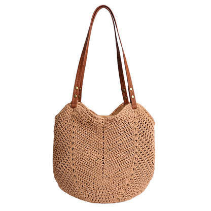 Handgefertigte Strohtasche Brehn