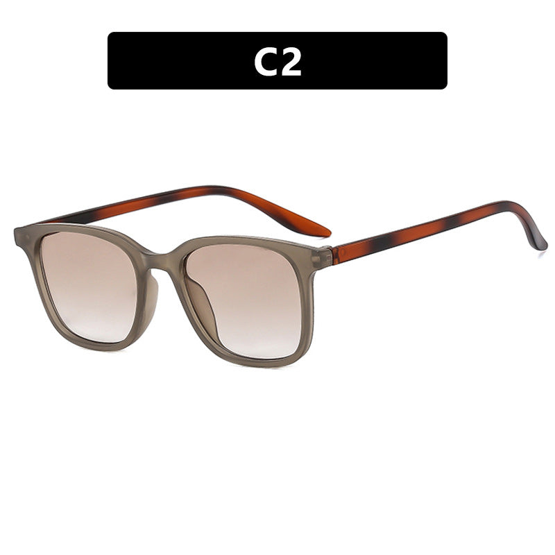 Damen trendige quadratische Sonnenbrille mit polarisierenden Gläsern Brehn