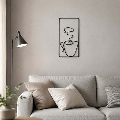 Moderne Drahtkunst Wanddekoration